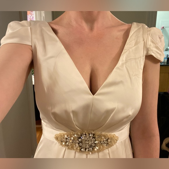 J Crew Vivienne Wedding Dress Size 4 - Picture 5 of 10